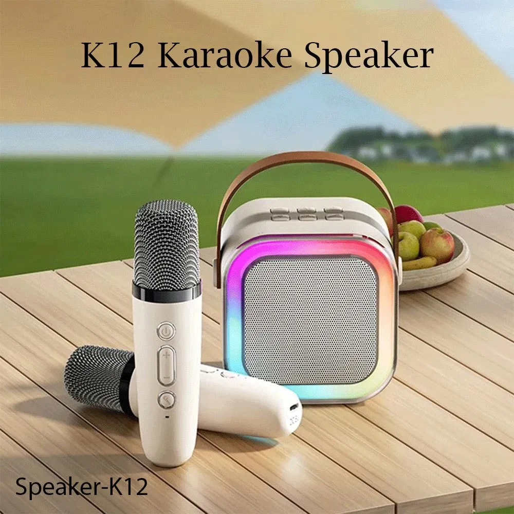 Colorful Karaoke Bluetooth Sound System – K12 Colorful Karaoke Bluetooth Sound System – K12 - Image 1